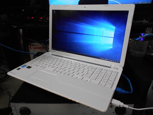 ノートパソコン 東芝 Dynabook i3-4000M Windows10 メモリ4GB 　HDD500GB Office2010