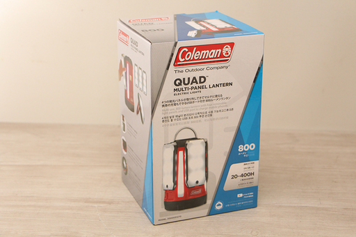 新品　Coleman QUAD MULTI-PANEL LANTERN コールマン クアッド マルチパネルランタン LED(8EP805kwxYGG))