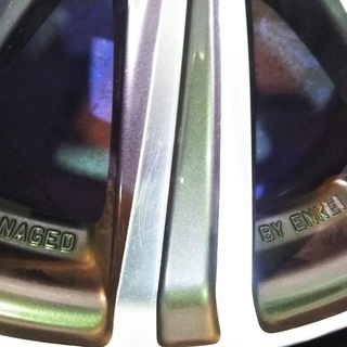 16インチ【美品4本】人気のエンケイ製品 SMACK PCD114.3+38【富山/