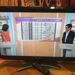 ☆取引中☆ シャープ 32V型 液晶 テレビ AQUOS LC-...