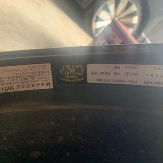 Raysドルチェ19インチアルミ！