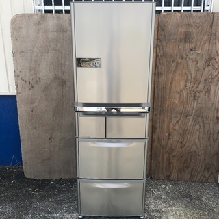 ☆三菱 MITSUBISHI MR-K40J-W 401L 大容量5ドア冷凍冷蔵庫◇大家族に