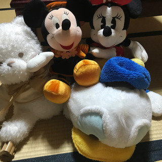 ディズニーぬいぐるみもらって下さい