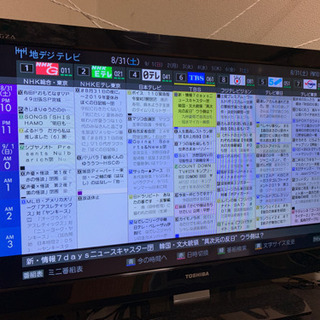 Toshiba 32VテレビRegza郵送可、詳細要確認！