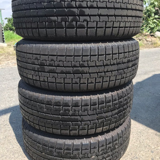 トヨタ純正 タイヤホイール4本セット 2018年製 195/65R15　スタッドレス ICE FRONTAGE　バリ山 15X6J ET50 5X114.3 管理番号9201