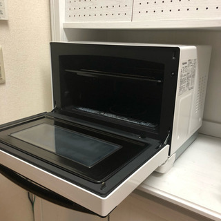 【美品】TOSHIBA 過熱水蒸気 石窯オーブンレンジ 東芝 石窯ドーム加熱水蒸気オーブンレンジ 26L