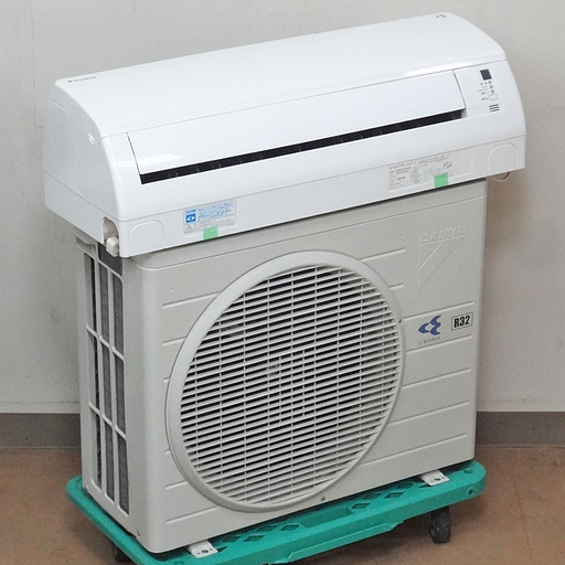 【取引完了】【取付工事費込】DAIKIN【AN22PES-W】ダイキン 光速ストリーマ 空気清浄 ルームエアコン おもに6畳用 R32冷媒 2013年製 中古品