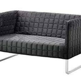 IKEA　クノッパルプ　ダークグレー　ソファ