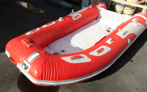 中古品 アキレス株式会社 Achilles ゴムボート アウトドア 2-3人乗り 137×290㎝(約) デラックスドーリーDX-D1付