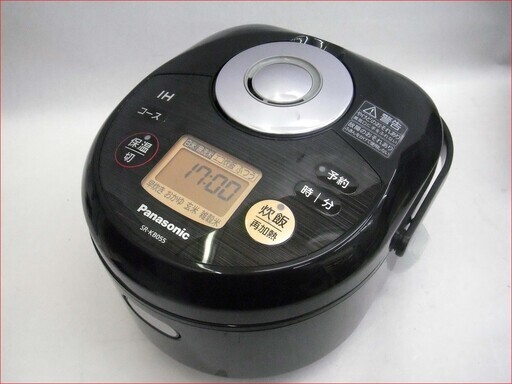【恵庭発】Panasonic パナソニック IH 炊飯器 SR-KB055 3合炊き 2015年製