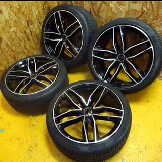 (4059-0)訳アリ☆アウディ　A6/A6アバント　S6タイプホイール/ホイール☆4本セット☆タイヤ　ピレリ　PZERO