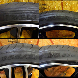 (4059-0)訳アリ☆アウディ　A6/A6アバント　S6タイプホイール/ホイール☆4本セット☆タイヤ　ピレリ　PZERO