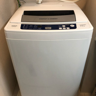 【無料にします】全自動洗濯機 AQW-P70A