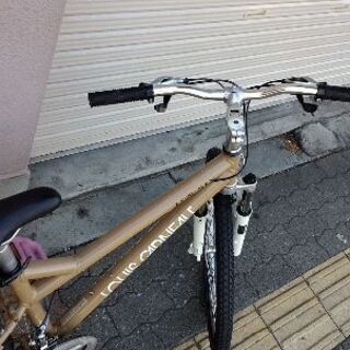 ルイガノLGS-six マウンテンバイク　MTB クロスlouisgarneau LOUISGARNEAU[ルイガノ]LGS-SIX 26吋クロスバイク アルミ/24speed/ベージュ