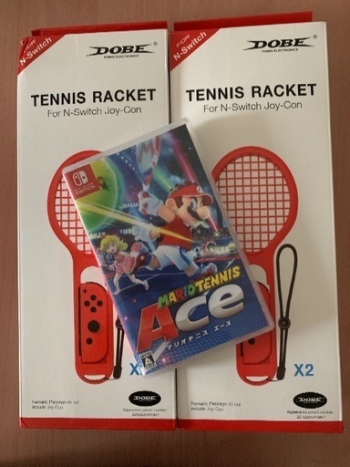 ニンテンドースイッチ テニスエース・ラケット４本