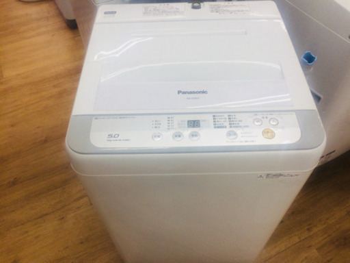安心の1年間返金保証！パナソニックの全自動洗濯機です。