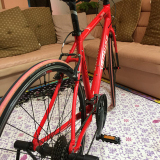 SPECIALIZED SIRRUS/ELITE  綺麗な真紅 超速 クロスバイク