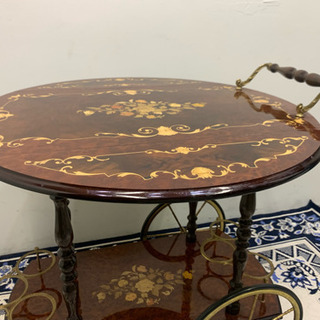 イタリア製 象眼細工 キッチンワゴン バタフライ式 ティーカート Toger 住ノ江のテーブル その他 の中古あげます 譲ります ジモティーで不用品の処分 イタリア製 象眼細工 キッチンワゴン バタフライ式 ティーカート Toger 住ノ江のテーブル その他 の中古あげます 譲ります ジモティーで不用品の処分