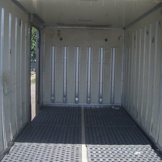 ♪千AA02♪物置♪コンテナ♪激安♪スライドドア付♪アルミ箱