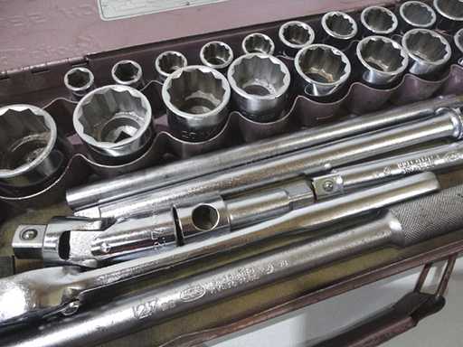 KTC ソケットレンチセット 1個欠品 28点セット 札幌市 白石区 東札幌  