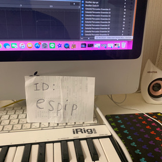 iMac DAW セット (iMac だけの販売も可能)