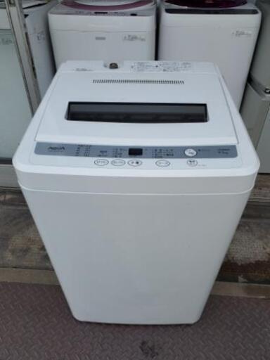 AQUA アクア 全自動電気洗濯機 AQW-S45E9(SW) 4.5kg 2012年製