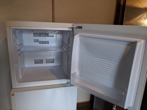 値下げ済※ 2ドア冷蔵庫 無印良品 2ドア 内容積137L 右開き 冷凍冷蔵庫