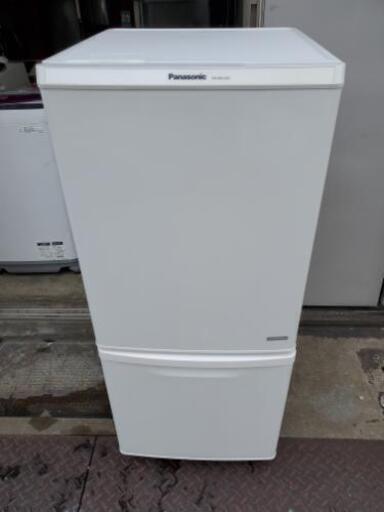 パナソニック 冷凍冷蔵庫 (138L） 2ドア  NR-BW149C-W 2016年製