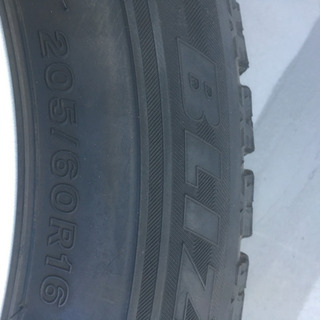 値下げ‼︎118-3 BMW X1 E84 ブリヂストンREVO GZ 205/60R16 純正アルミホイール付4本セット16×7.5J +37 スタッドレスタイヤ