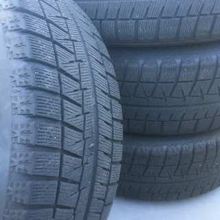 値下げ‼︎118-3 BMW X1 E84 ブリヂストンREVO GZ 205/60R16 純正アルミホイール付4本セット16×7.5J +37 スタッドレスタイヤ