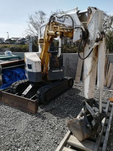 ヤンマー 2ｔクqラスユンボ B2X 現状縦旋回、各部点検・整備済み