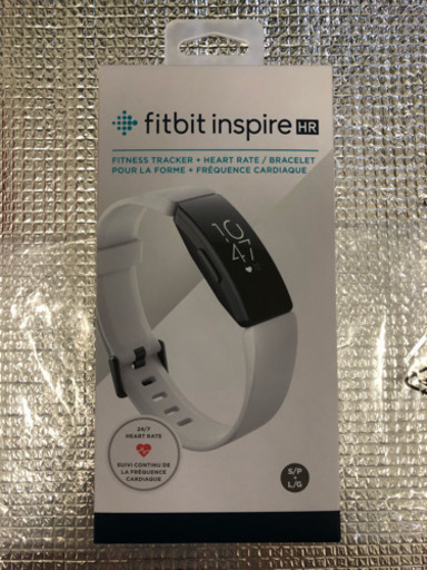 fitbit inspire HR 白(新品未使用)