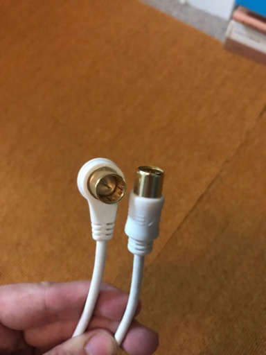 アンテナケーブル テレビ線 3メートル Tong 文京の家電の中古あげます 譲ります ジモティーで不用品の処分