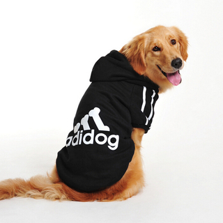 新品　ペット　犬服　adidog アディドッグ　サイズ9ＸＬ　黒色 