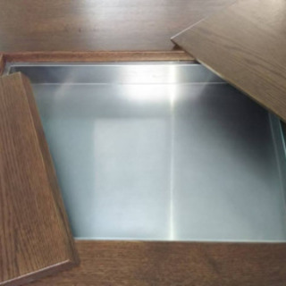 収納付きダイニングテーブル