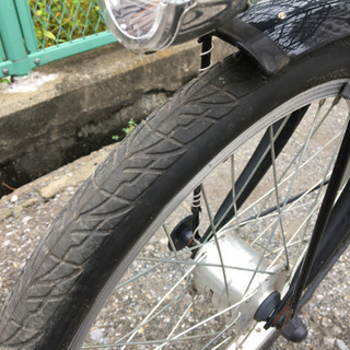 ノーパンク折りたたみ自転車　CHACLE　20インチ　ブラック