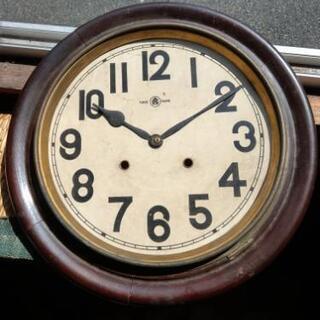 値下【昭和レトロ】古時計※時計機械部分なし