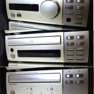 KENWOOD コンポ R-SE7 DP-SE7 X-SE7 LS-SE7R/L アンプ CDプレーヤー