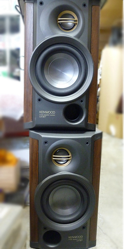 Yahoo!オークション - KENWOOD 2WAYペアスピーカー LS-SE7 動作品/バナ
