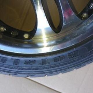 メーカ不明 ホイール・タイヤ 4本 セット 215/40R17 7J +28