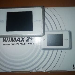 【WiMAX2】スピードWi-FiNEXT WX03ホワイト【N...