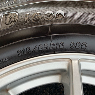 215/65R16 スタッドレスタイヤ  4本 アルミセット