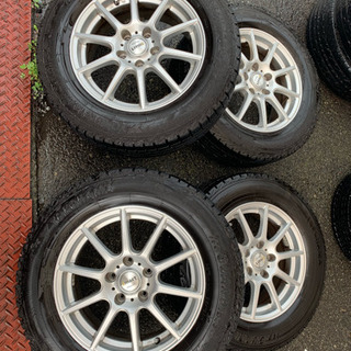 215/65R16 スタッドレスタイヤ  4本 アルミセット