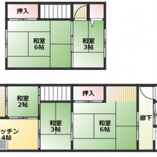 ✨八尾市 近鉄大阪線 近鉄八尾駅 徒歩5分 ペット相談 貸家 敷...