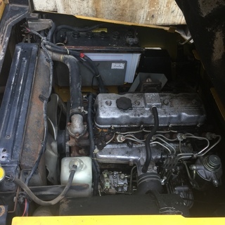 3.0t 住友 ヒンジドフォーク 4mマスト ディーゼル アワー872h 