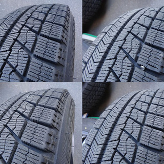 ☆バリ山☆ ブリヂストン BLIZZAK VRX 165/70R14 / A-TECH SCHNEIDER 14インチ ４穴 100㎜ +38㎜ ４本セット