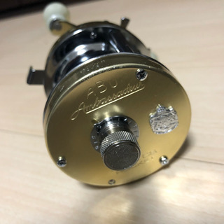 リール  アンバサダー5501cs ロケット シャンパンゴールド