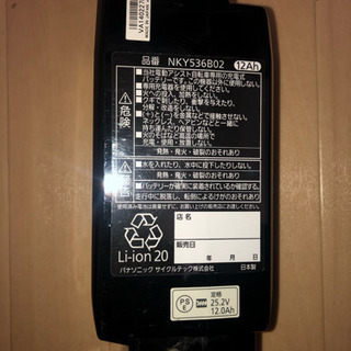 その他 panasonic リチウムイオンバッテリー 12ah