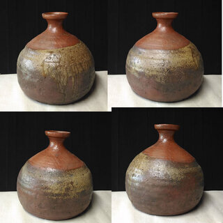 c199 備前焼 蕪徳利 江戸末期～明治