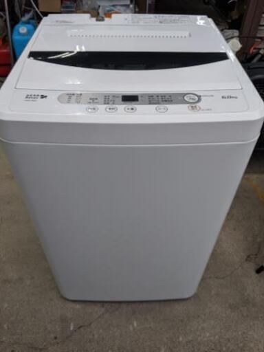 洗濯機　2018年　ハーブリラックス　6kg　YWM-T60A1　ヤマダ電機